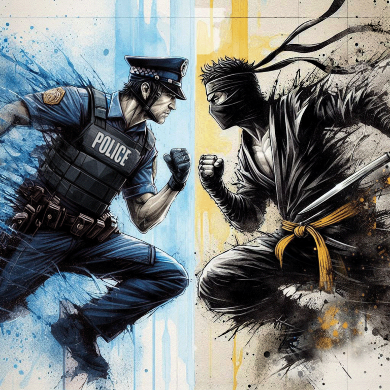 Cops Vs Ninjas